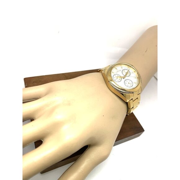 Invicta Women's Watch Bolt 31996 Quartz Mother of Pearl Gold Steel 35mm Case - Picture 5 of 14